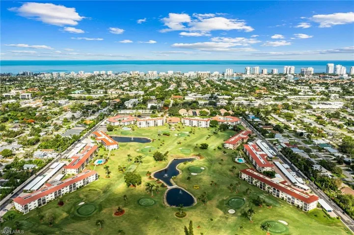 aerial of the community