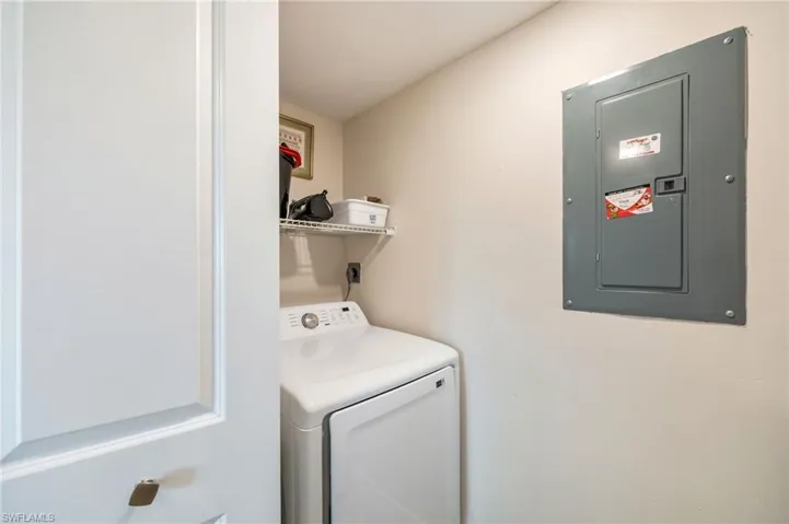 in condo laundry space