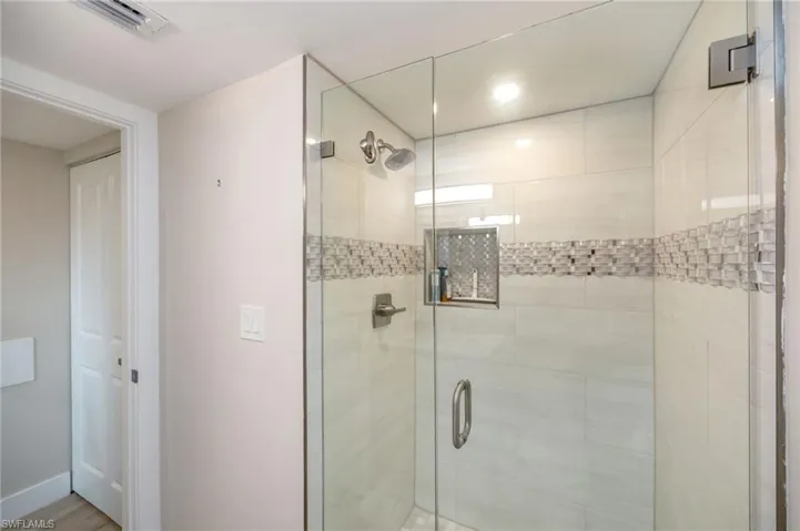 walk-in shower