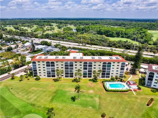 rear aerial of building