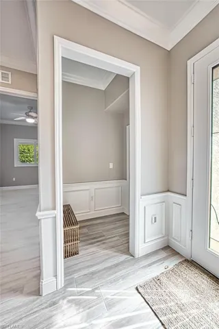 Dining room featuring beam ceiling, light wood-style floors, plenty of natural light, and recessed lighting