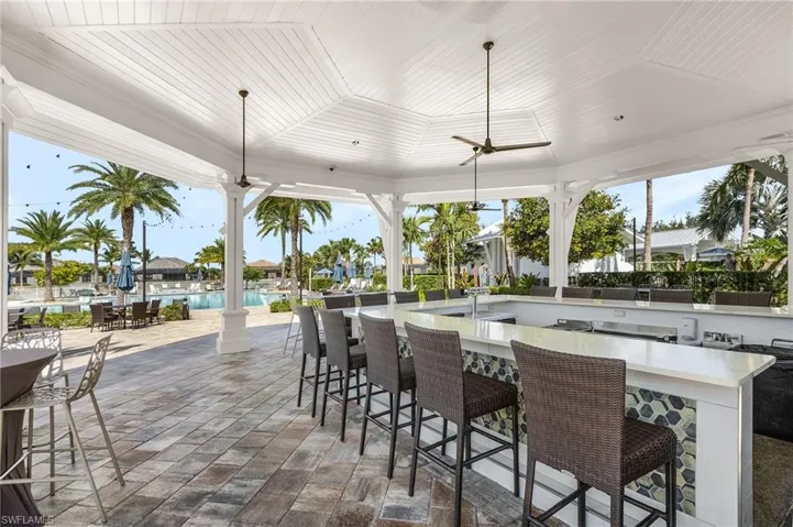 View of patio featuring an outdoor pool