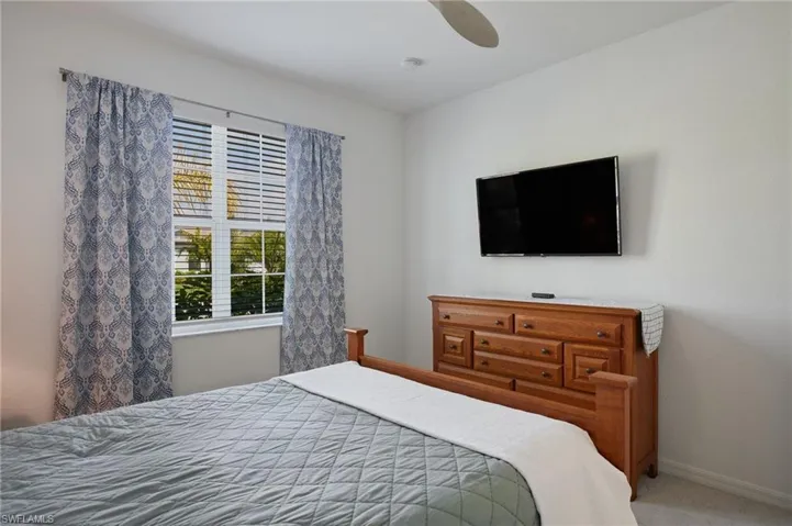 Carpeted bedroom