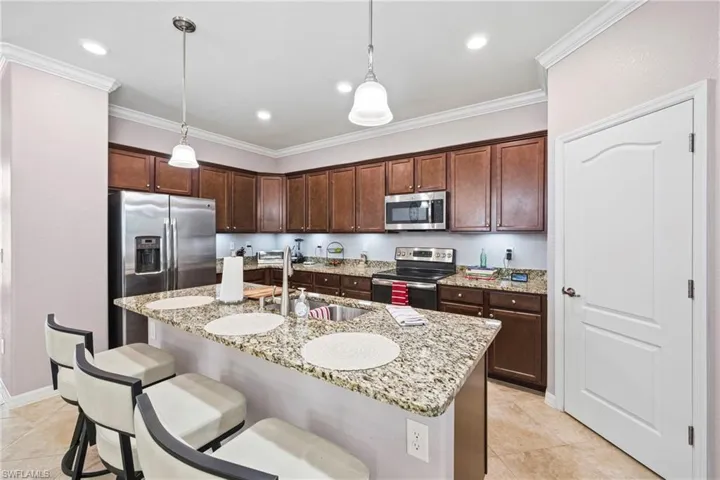Spacious kitchen with a pantry