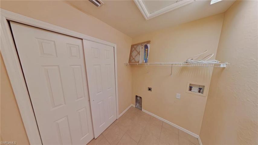 upstairs laundry room