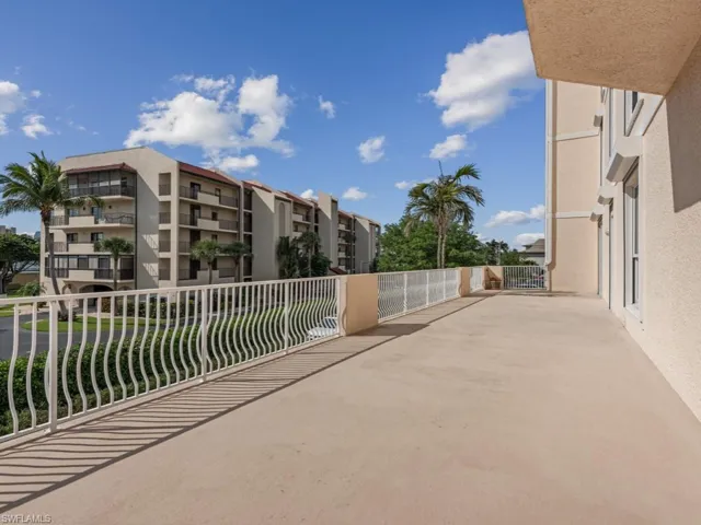 View of patio / terrace with a balcony
