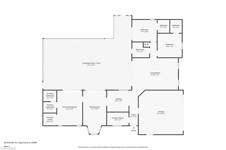 View of home floor plan