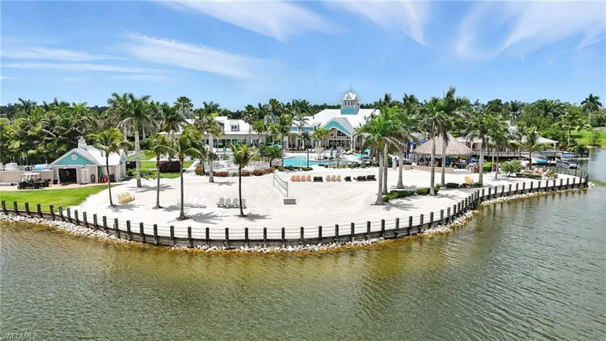 Dock with a water view