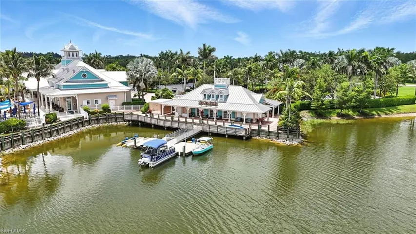 Dock featuring a water view