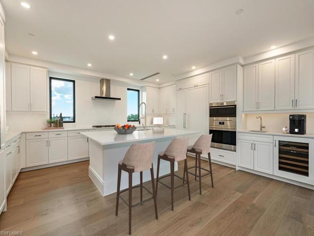 Top Rated Applicances feautiring Wolf, Subzero and Miele stainless appliances. Virtually Staged Chef's Kitchen