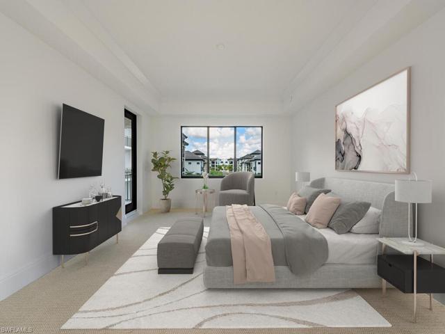 Relax in this magnificent Primary Suite featuring privacy and serenity. Virtually Staged Master Bedroom