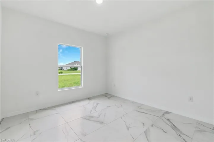 View of spare room