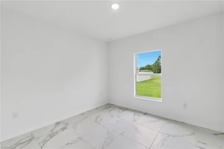 View of spare room