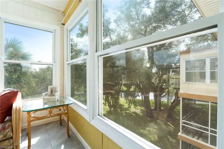 Right side Sunroom view.