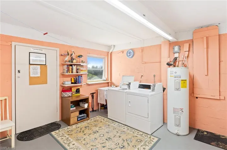 Washer and Dryer for your convenience.