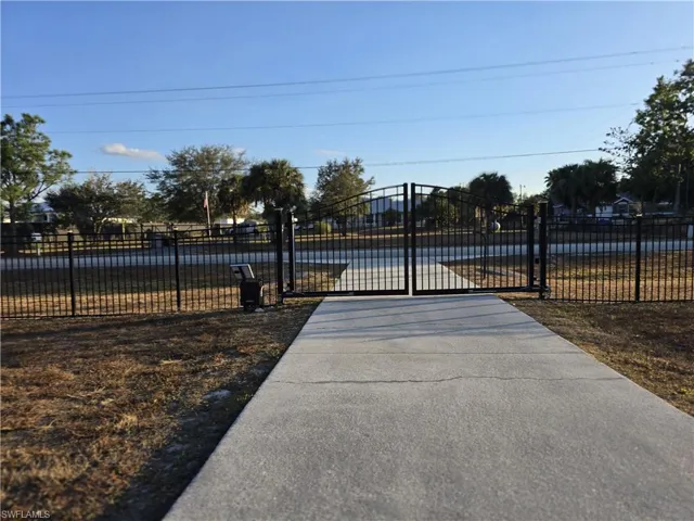 View of gate