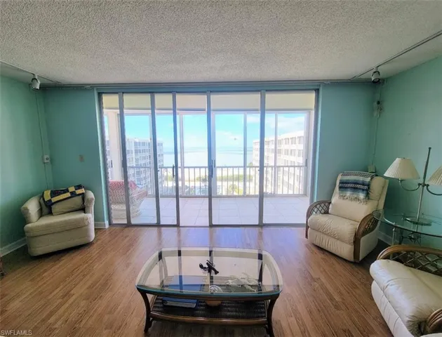 Living Room w/ View of Beach