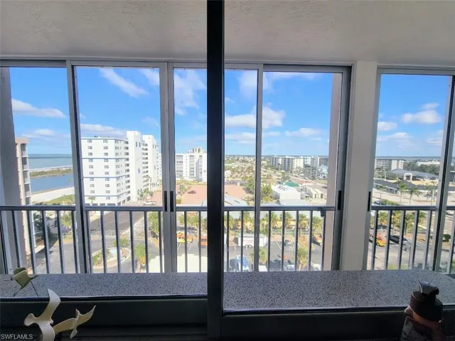 View of Fort Myers Beach from Kitchen Window