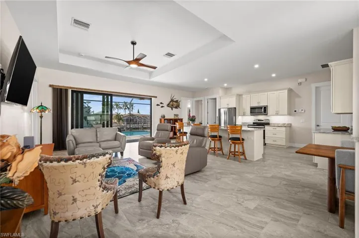 View of Great Room from Front Entry