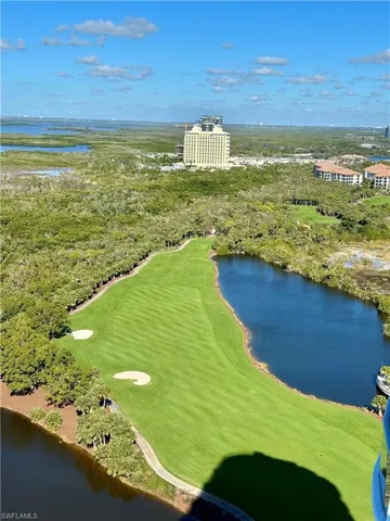 Aerial view of community