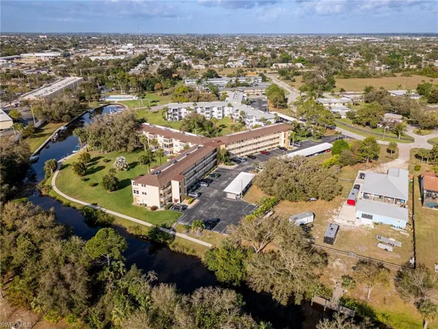 Bird's eye view featuring a residential view and a water view