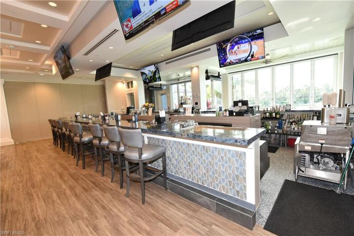 Clubhouse bar