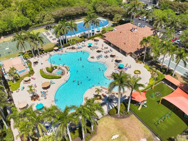 Aerial of Community Pool