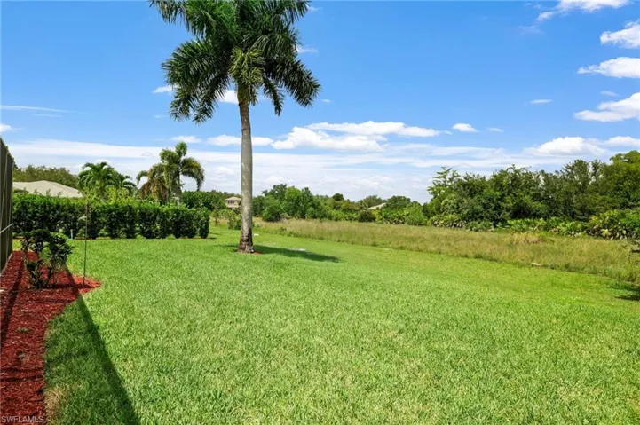 View of green lawn