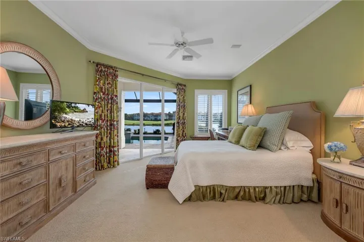 Large Primary bedroom with sitting area...