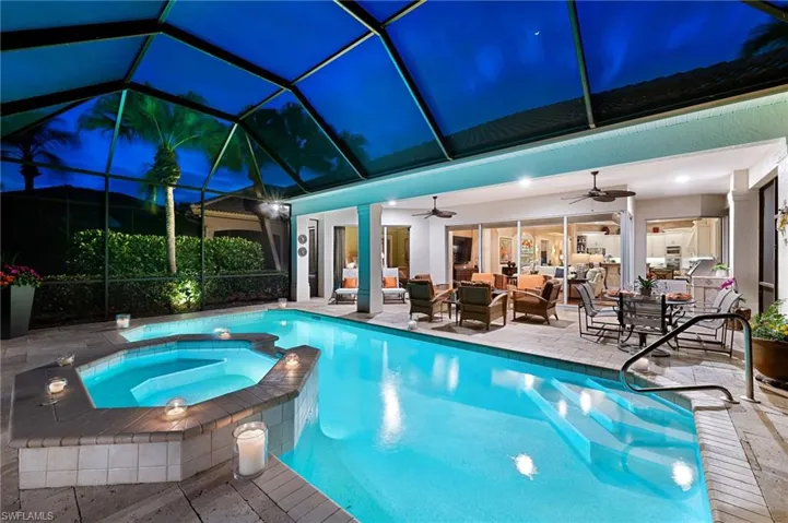 A dip in the pool to end off your day in paradise?  Pickle ball aches?  The spa awaits you!