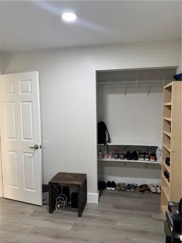 View of closet