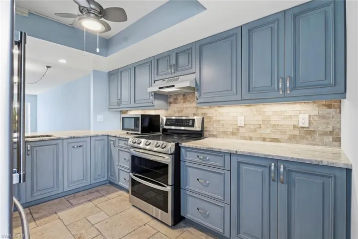 Newer stainless-steel appliances