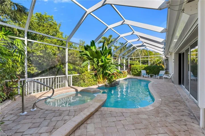 Pool and hot tub is controlled by Aqualink system from inside. Very private and awaiting your arrival!