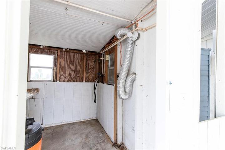 Laundry room-in carport