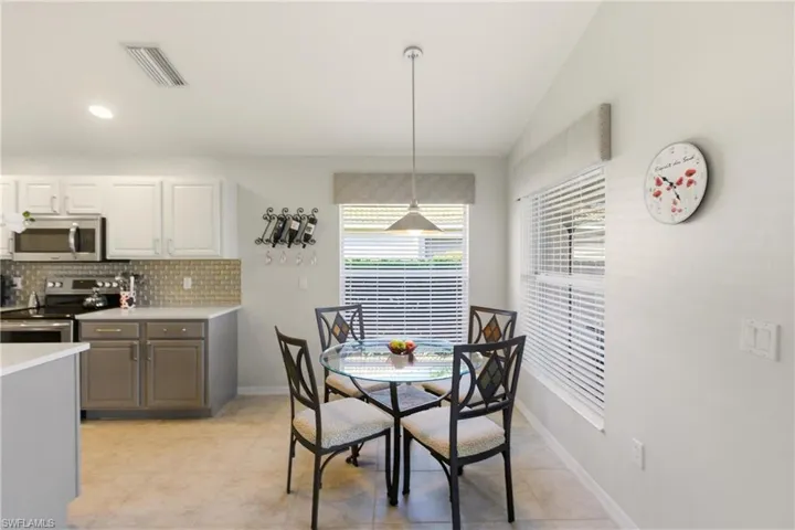 Eating area at Kitchen