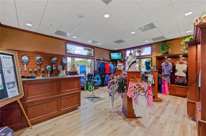 Golf and Tennis shop (currently under renovation)