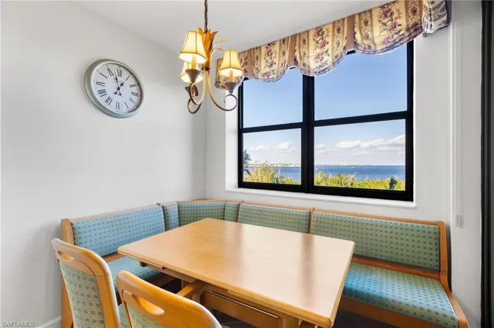 Views of the river and lake from your cozy breakfast nook.