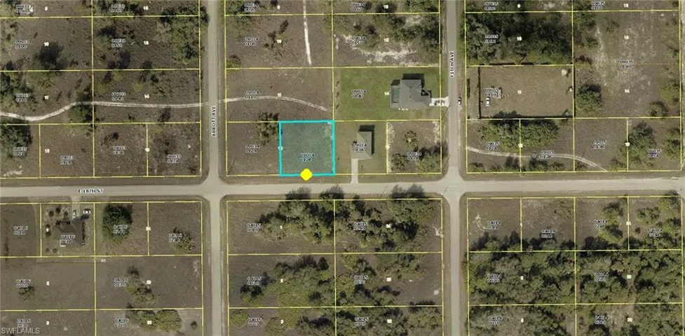 Plat Map. Illustrating the property boundaries and street grid