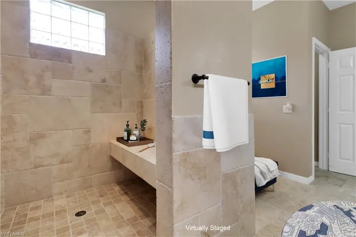 Primary Bathroom - Virtually Staged