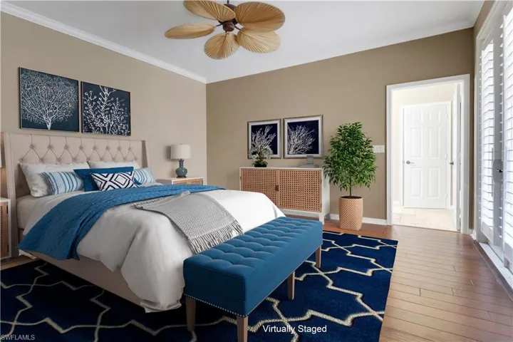 Primary Bedroom - Virtually Staged