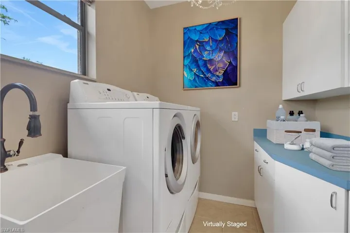 Laundry -Virtually Staged