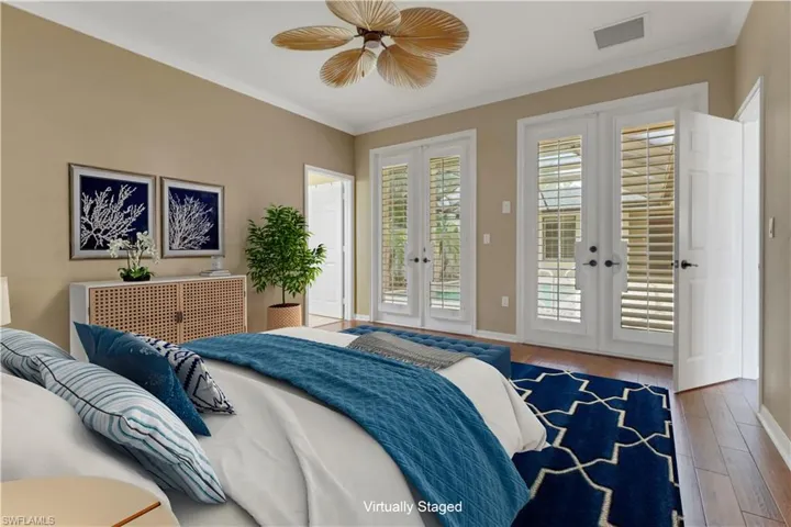 Primary Bedroom - Virtually Staged