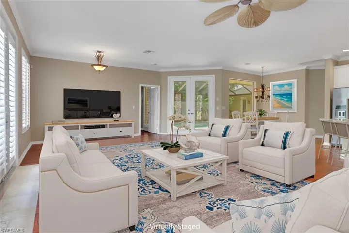 Living Room - Virtually Staged