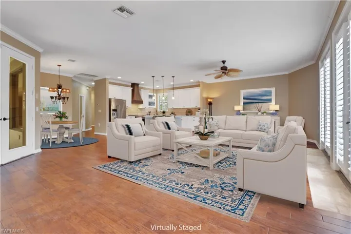 Living Room - Virtually Staged