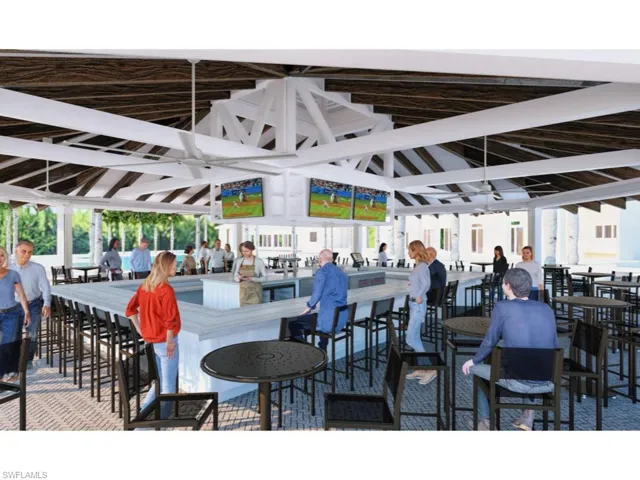 Interior view of new sports bar with multiple TVs to watch all sports