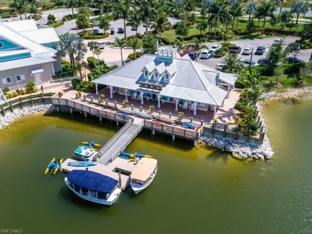 Aerial view of Outrigger where you can take a boat ride, use a kayak or ride a bicycle with no fees enjoy all that Florida outdoor living has to offer