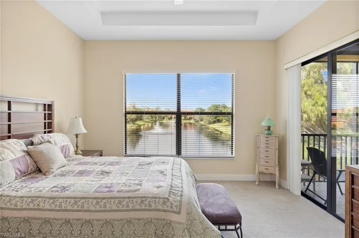 Master bedroom- look at the view!