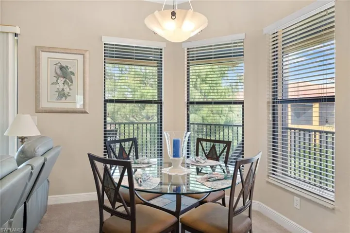 Dining area off great room