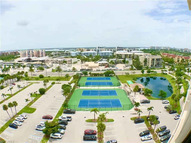 Pickle ball and tennis courts