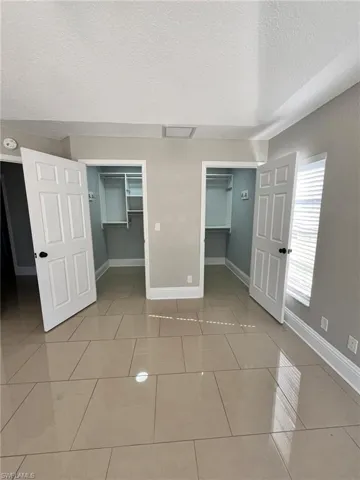 Master his and hers closets